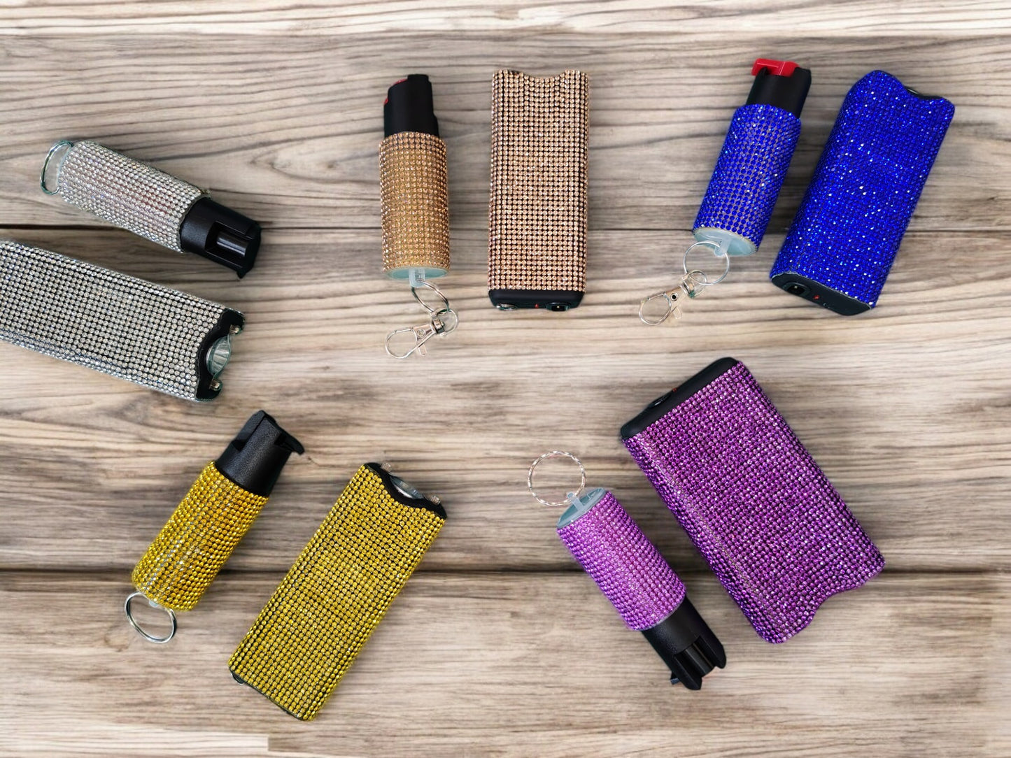 BLING-it Pepper Spray and Stun Gun Set