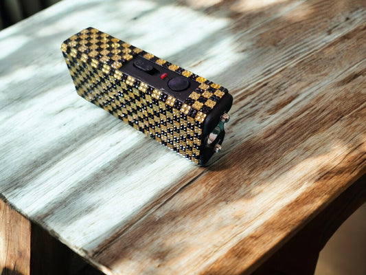 Stun Gun - Plaid Rhinestone