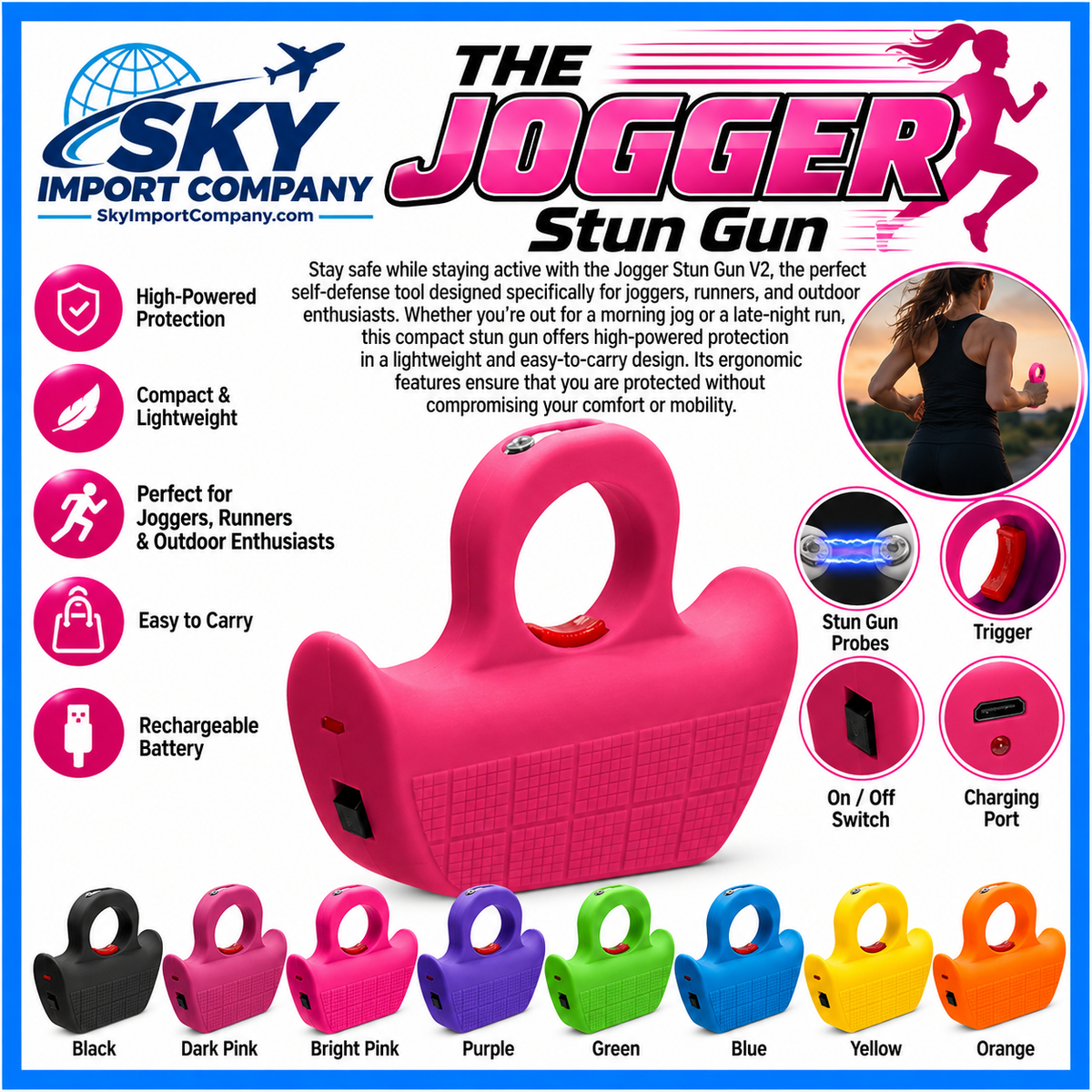 Stun Gun - THE JOGGER