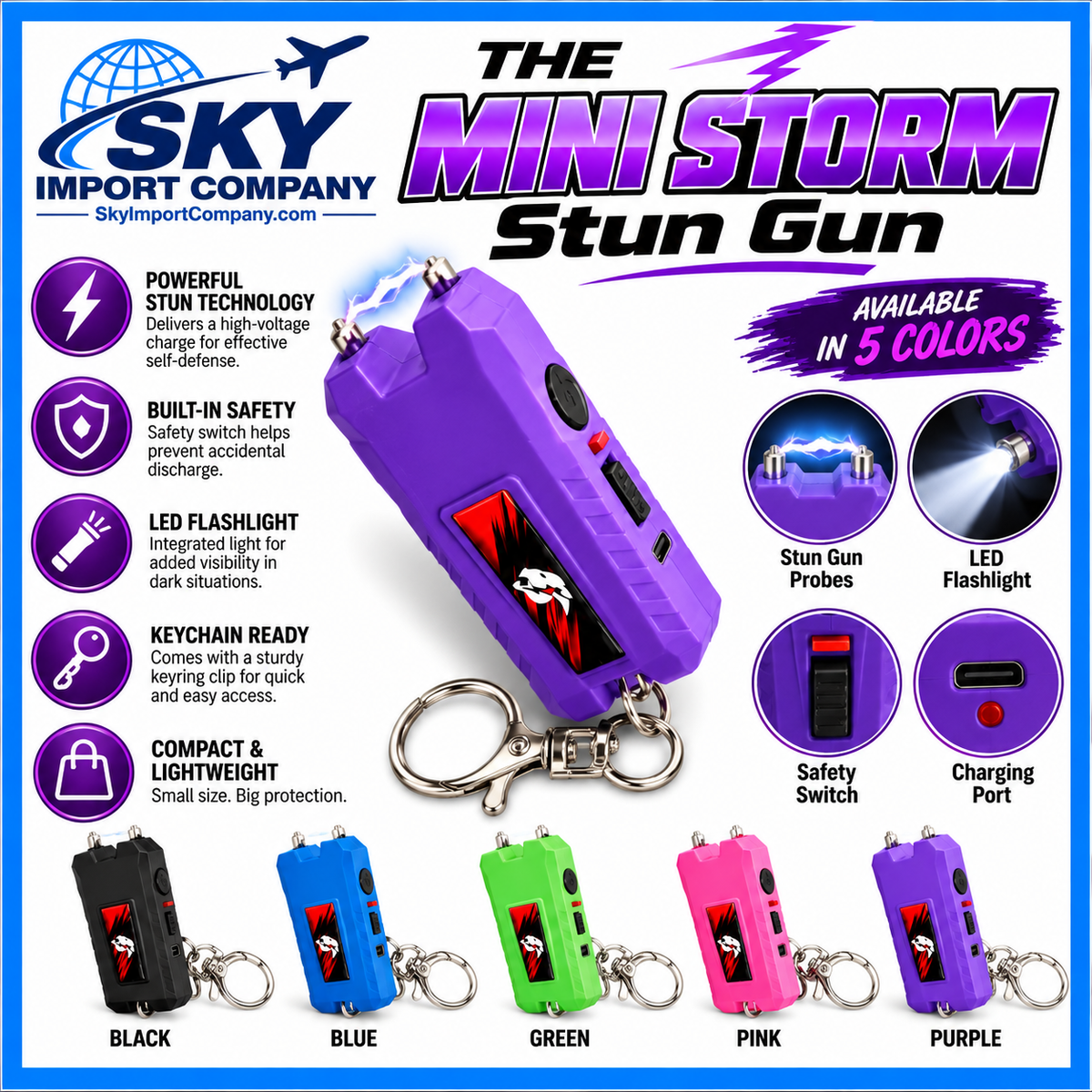 Stun Gun - Storm Mini