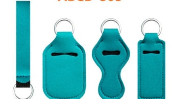 4 Piece Solid Keychain Set