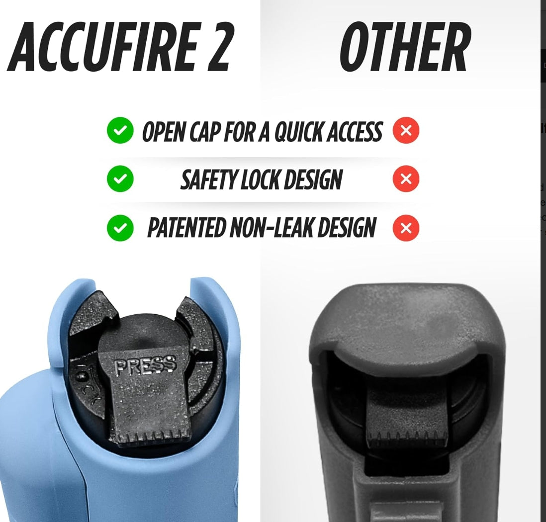 Pepper Spray - AccuFire 2 with Laser Sight by Guard Dog