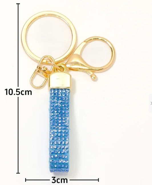 Wristlet Mini Keychain - Bling