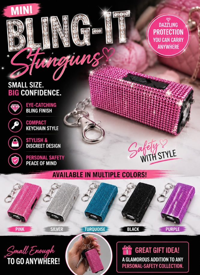 Stun Gun - Mini Rhinestone Bling