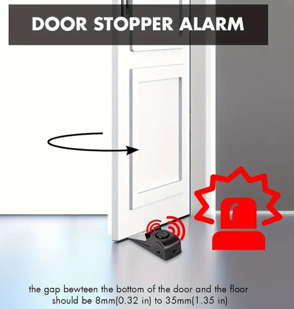 2pcs Door Stops Alarm