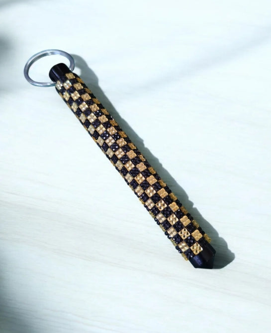 Kubotan - Plaid Rhinestone