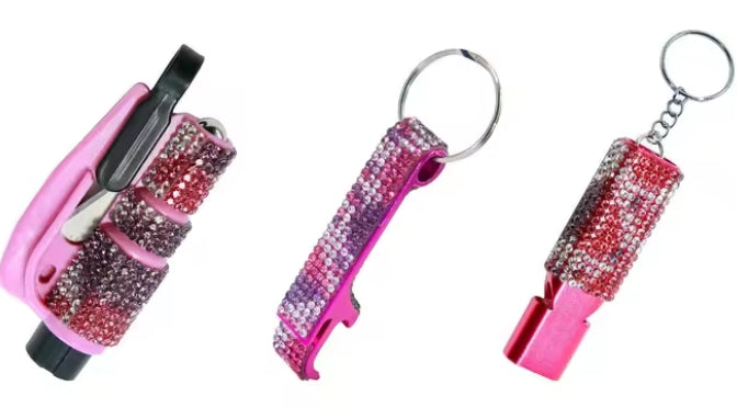 "SALE"  Rhinestone 3pc Accessory Set