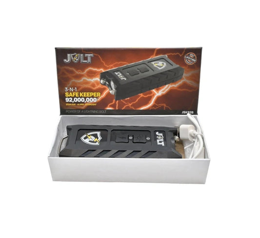 Jolt 3-N-1 SafeKeeper 92,000,000 Volt Stun Gun