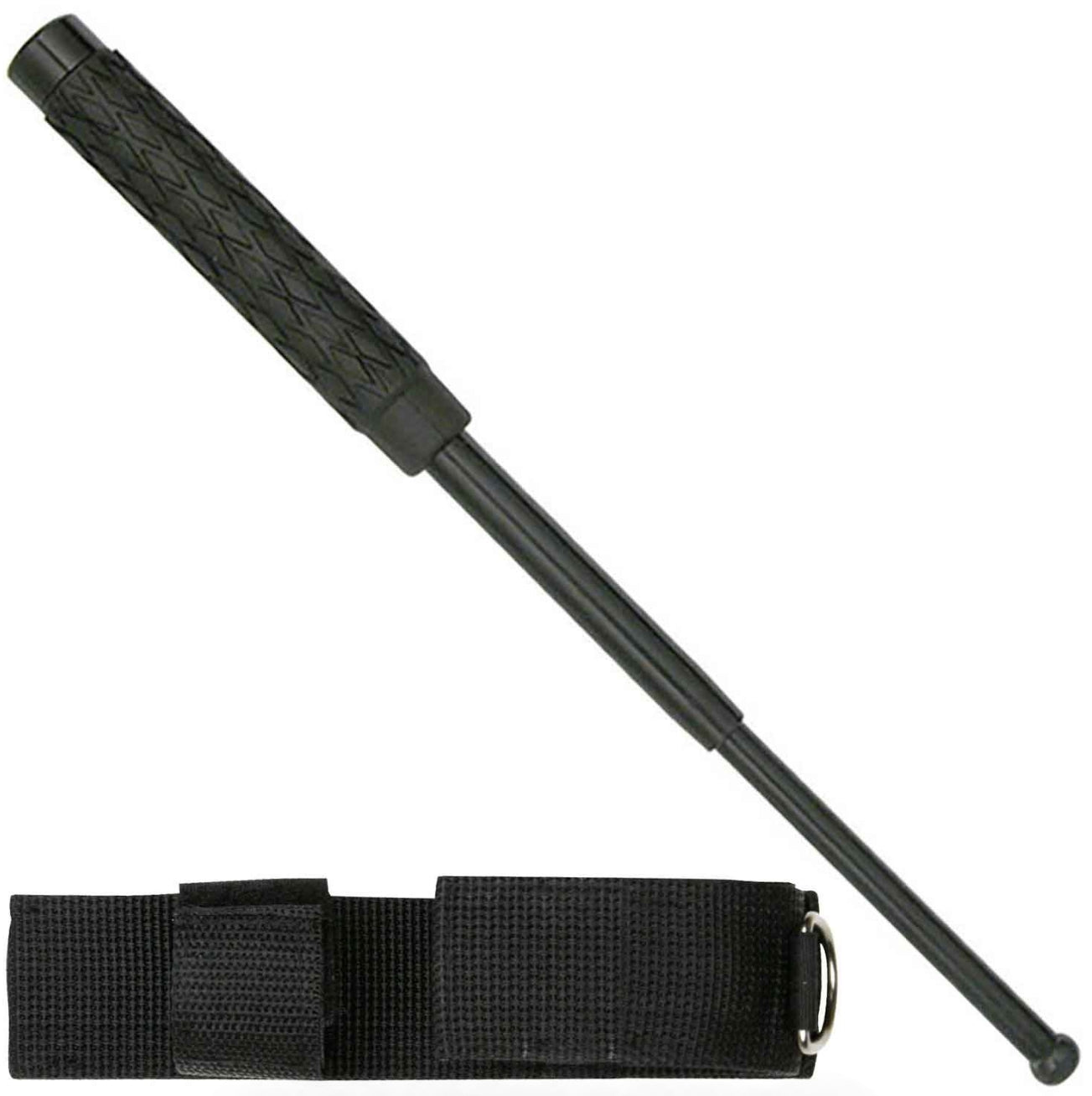 16 Inch Self Defense EXTENDABLE Walking Stick Baton Style Tactical Combat