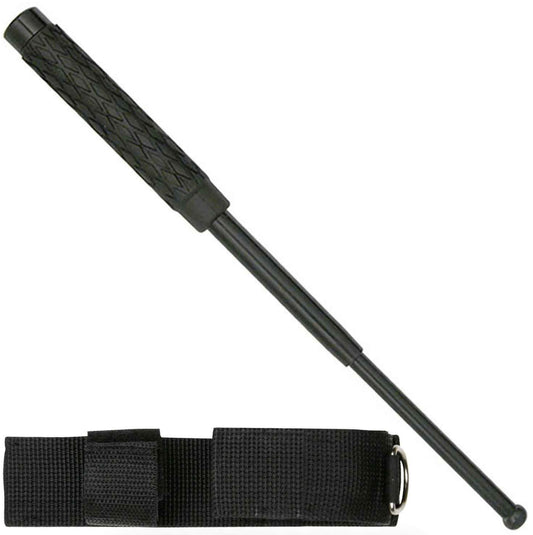 16 Inch Self Defense EXTENDABLE Walking Stick Baton Style Tactical Combat