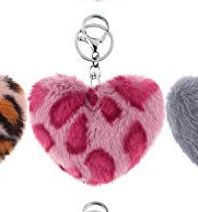 FUR HEART POMPOM Wholesale