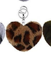 FUR HEART POMPOM Wholesale