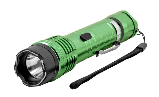 Aluminum Body Traditional Flashlight Stun Gun