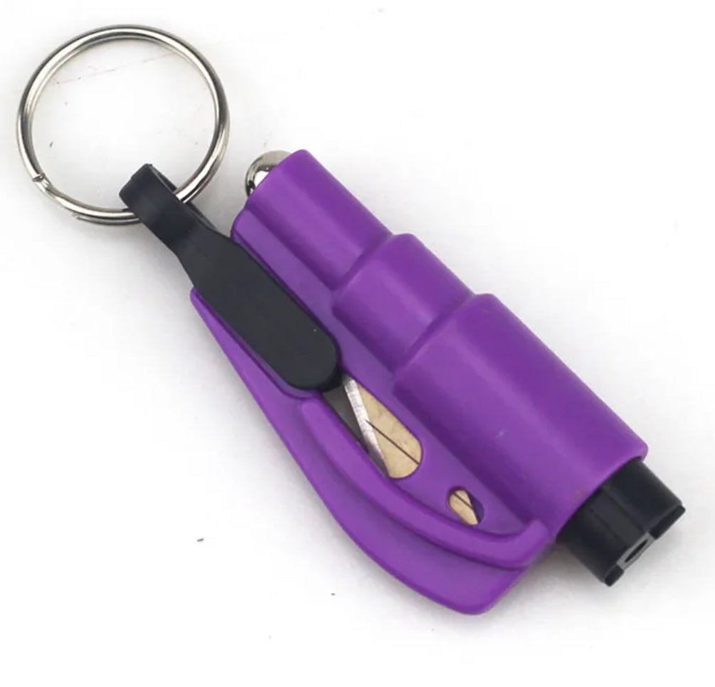 2 in 1 Tool - Glass Breaker & Seatbelt Cutter
