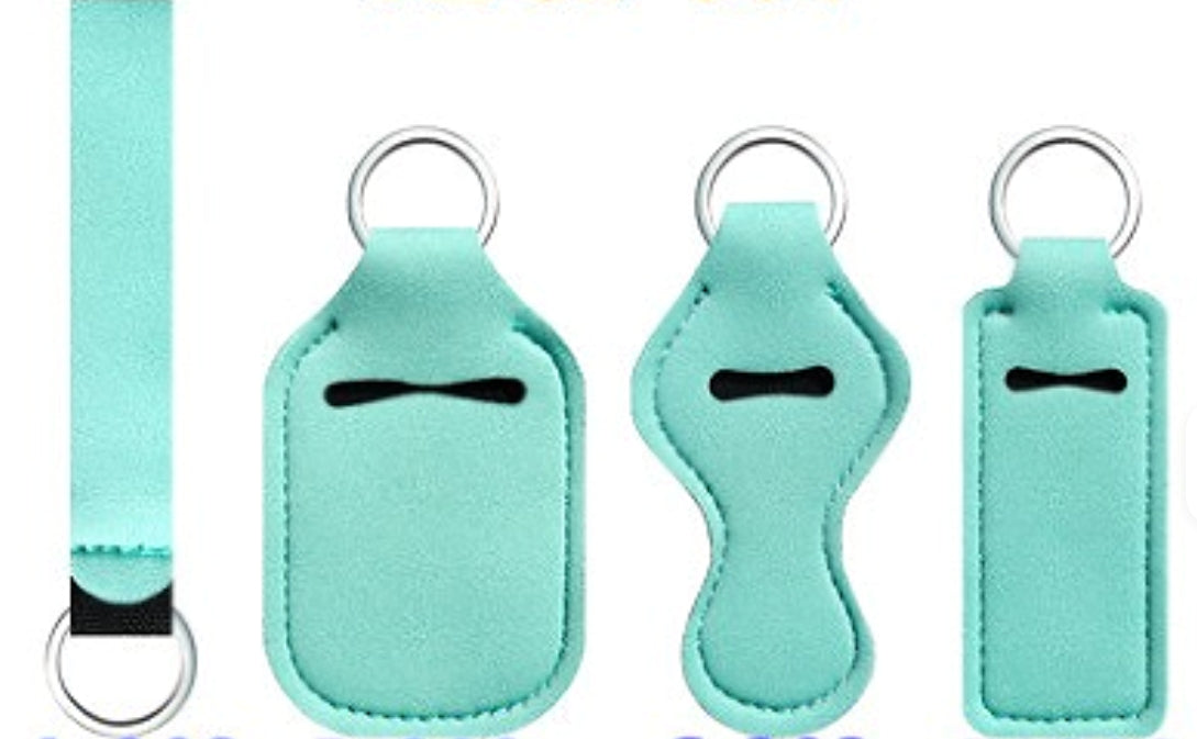 4 Piece Solid Keychain Set  Wholesale