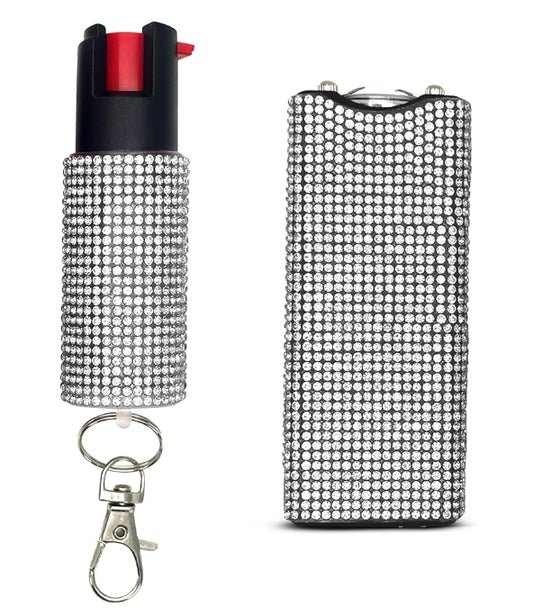 Stun Gun / Pepper Spray Combo Set
