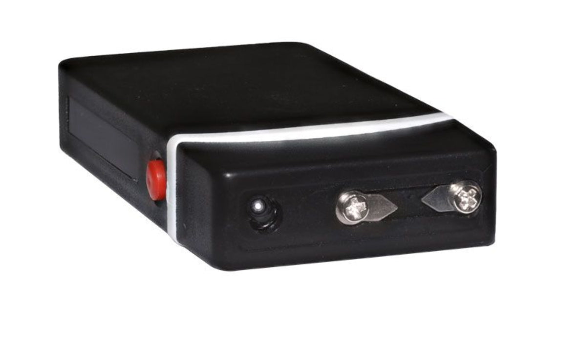 Fang Keychain Stun Gun and Flashlight with Battery Meter