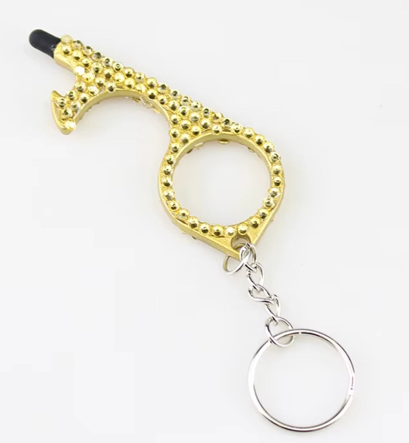 Multitool Touchless Door Opener - BLING