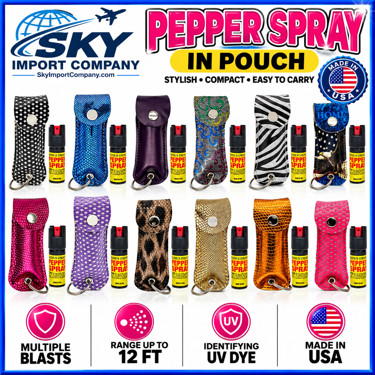 Pepper Spray - Pouch Collection