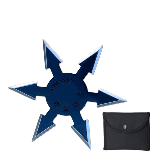 Black Ambush Stainless Steel 6 Point Throwing Star