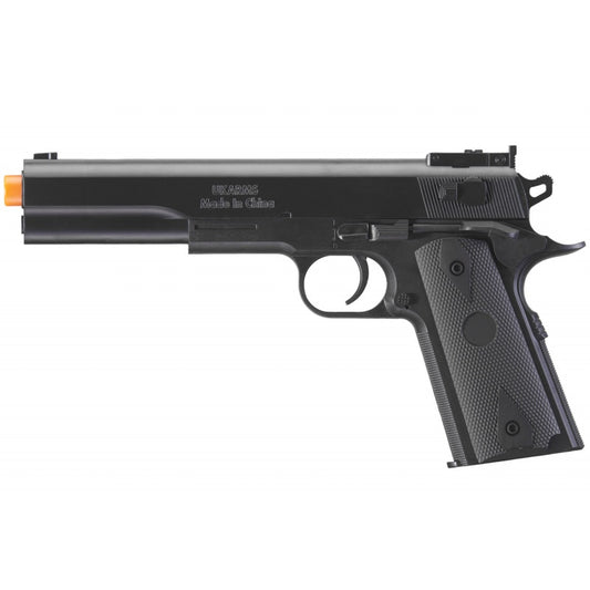M1911 Spring Powered Airsoft Pistol with Metal Flitch and Tube