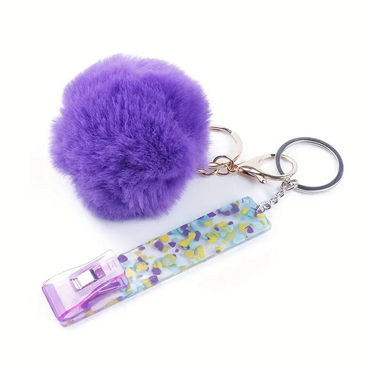 Credit Card Grabber with Pompom