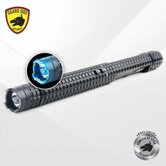 KNIGHTRO Tactical Stun Gun Baton with 300 Lumen 5 Function Light