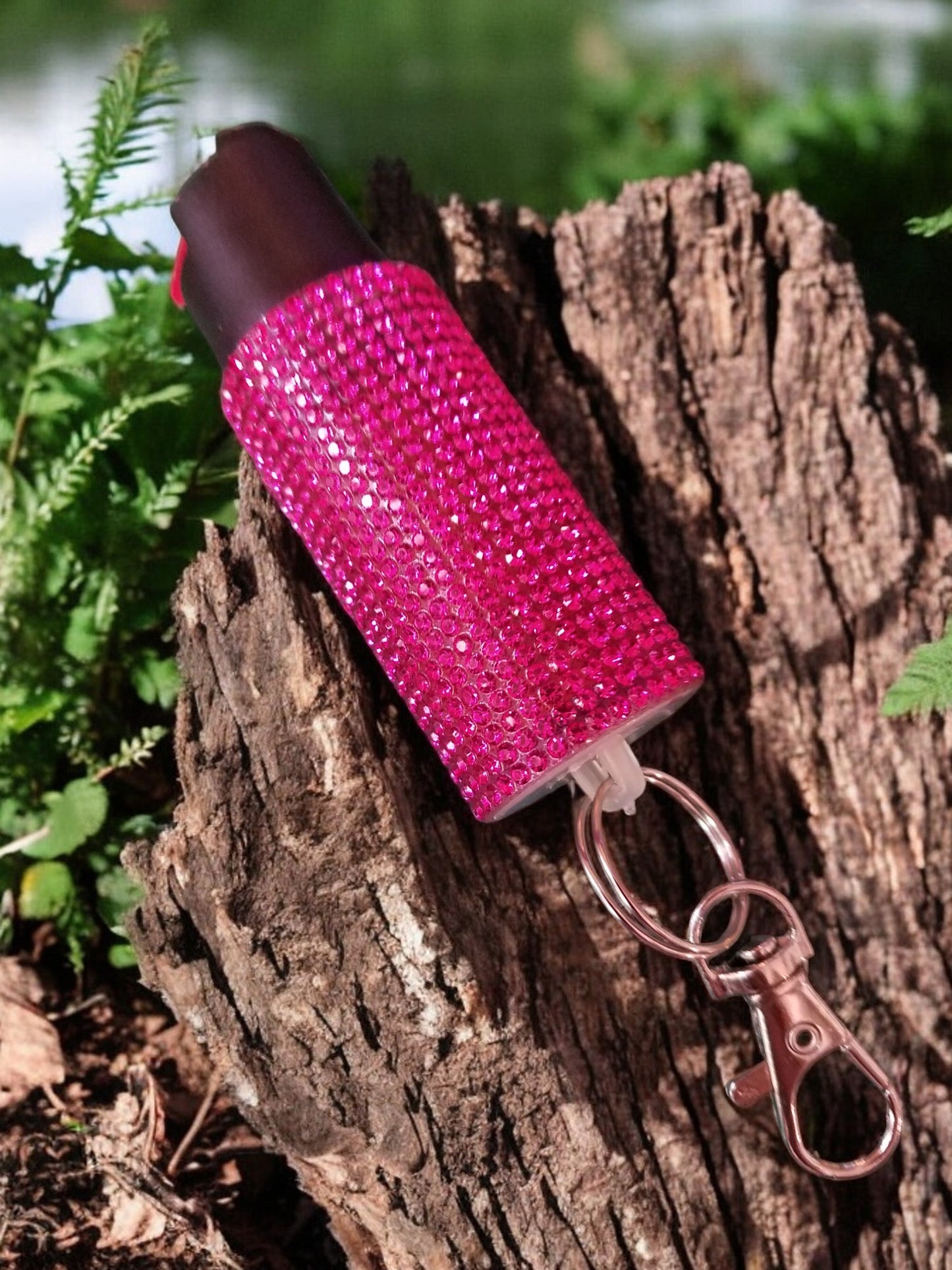 BLING-it Solid Rhinestone Pepper Spray Wholesale