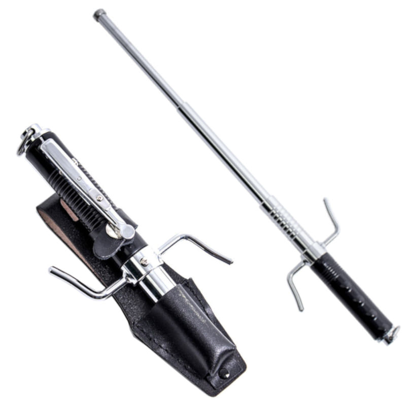Self Defense 21 Inch Spring Powered Auto Opening Expandable Baton