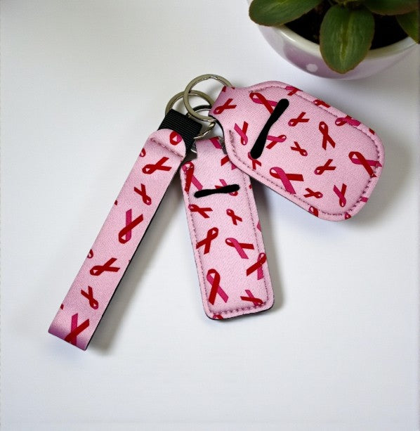 3 Piece Designer Keychain Set
