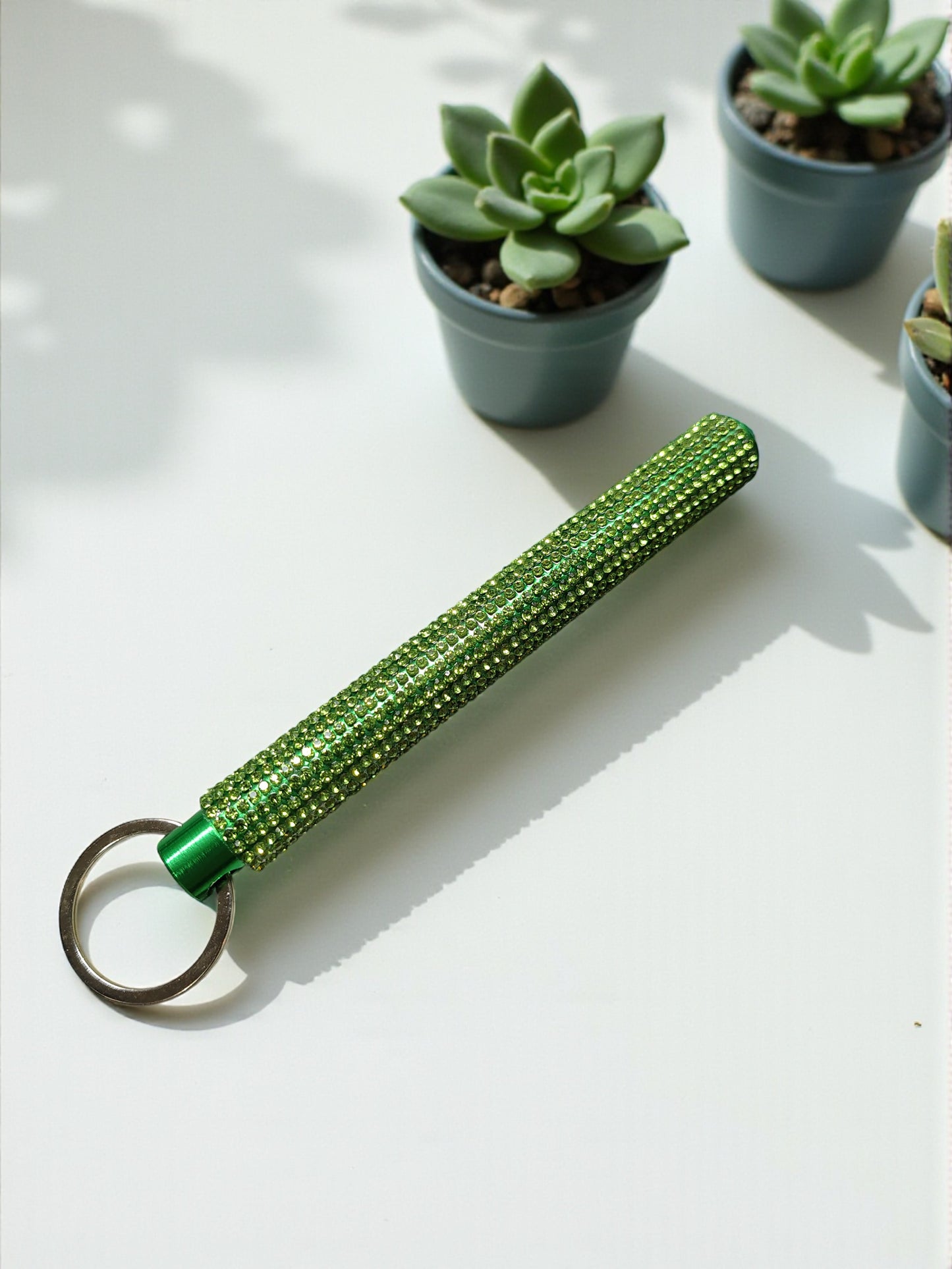 Kubotan - BLING-it Solid Rhinestone Blunt Force Kubotan Self Defense Keychain Wholesale