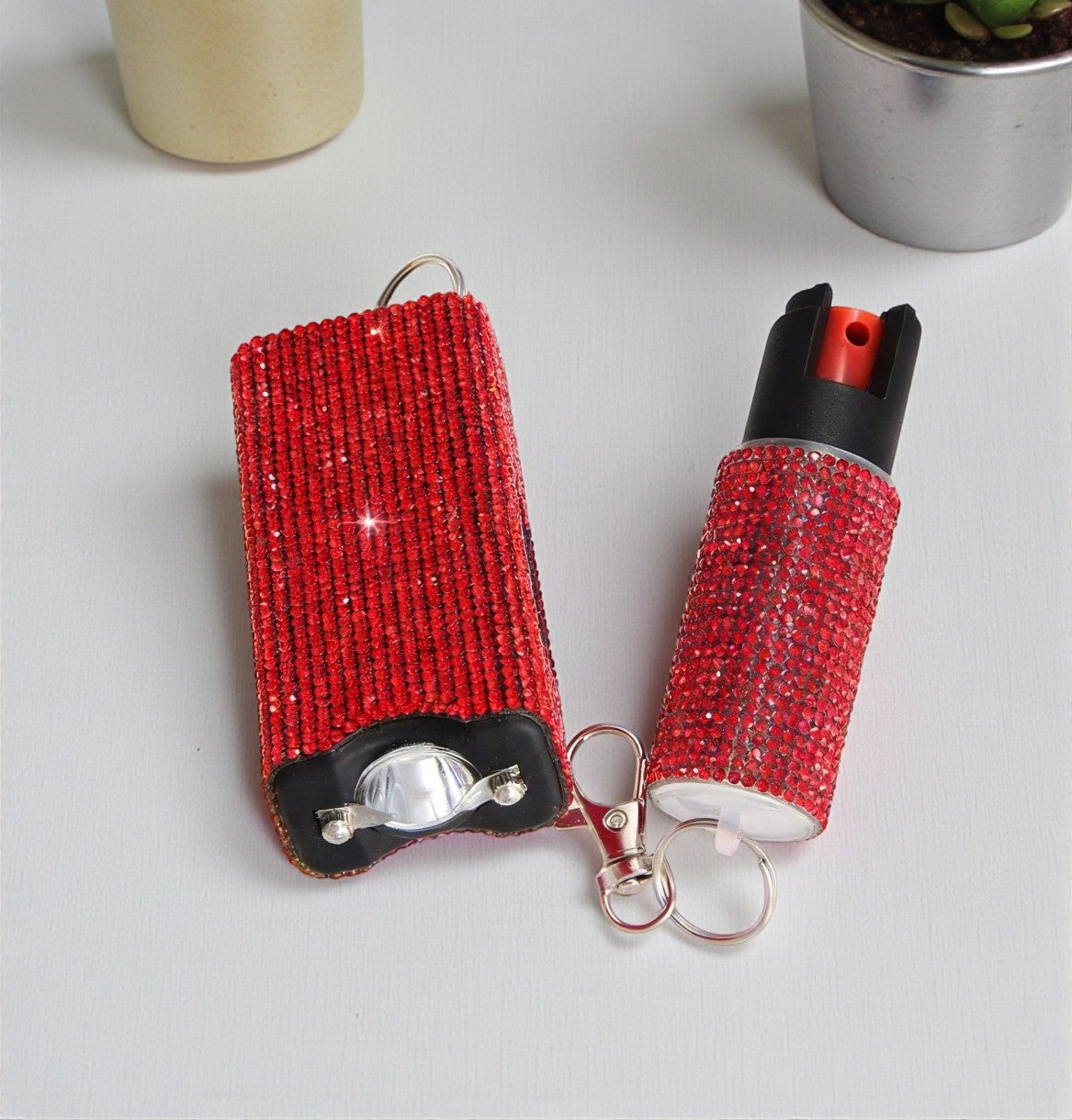 Stun Gun Combo - Bling Mini Stun Gun & Pepper Spray Set
