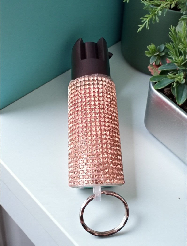 BLING-it Pepper Spray Rhinestone Solid