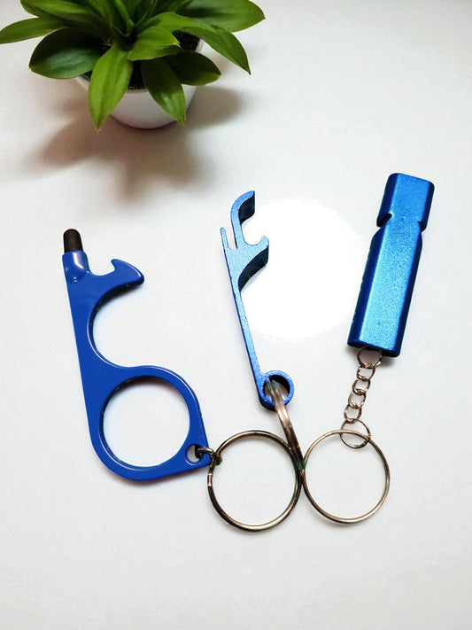 ACCESSORY KIT - 3pc Set Whistle, Bottle Opener & No Touch Tool