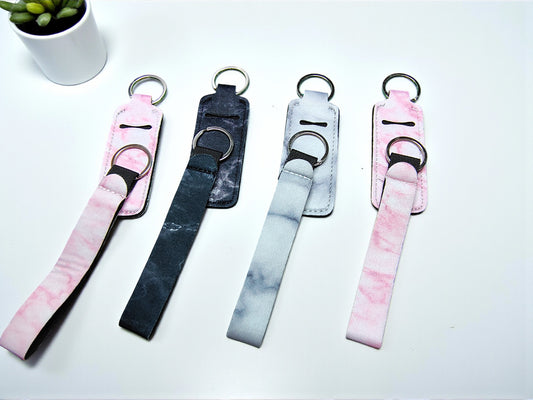 8pc Assorted wristlet and lipstick holder