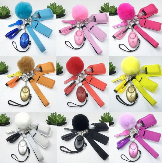 SAFETY KEYCHAIN KIT - 7 Piece Set
