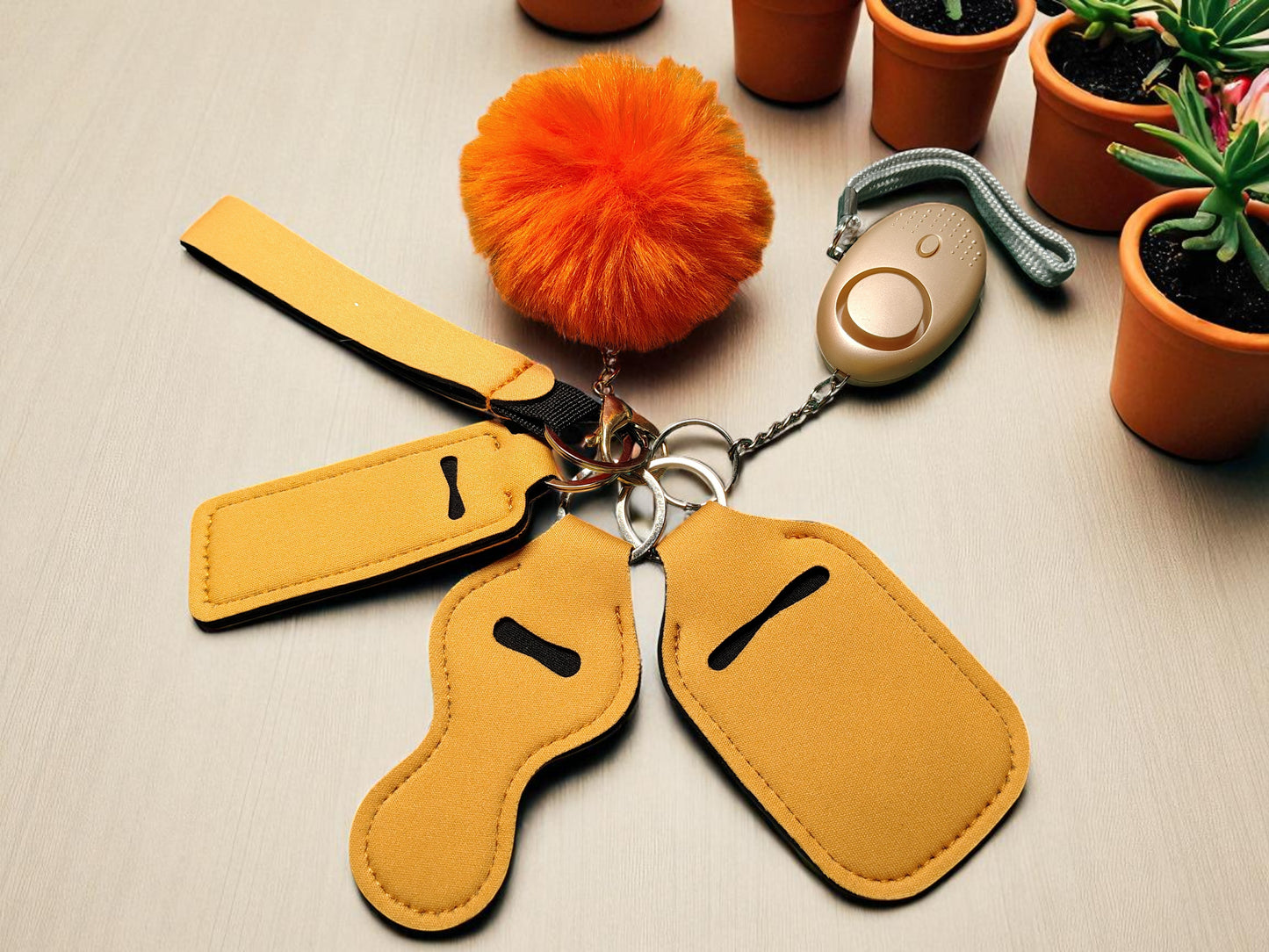 SAFETY KEYCHAIN KIT - 6 Piece Set