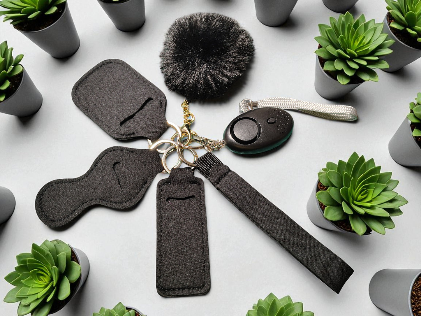 SAFETY KEYCHAIN KIT - 6 Piece Set