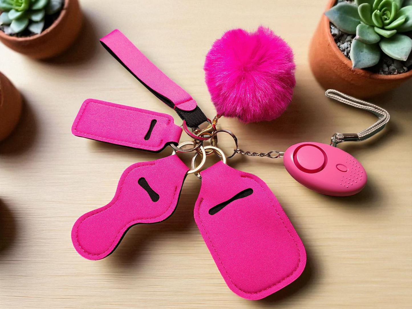 SAFETY KEYCHAIN KIT - 6 Piece Set
