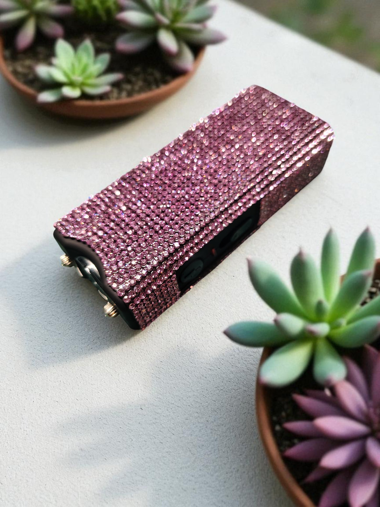Rhinestone Slim Stun Gun