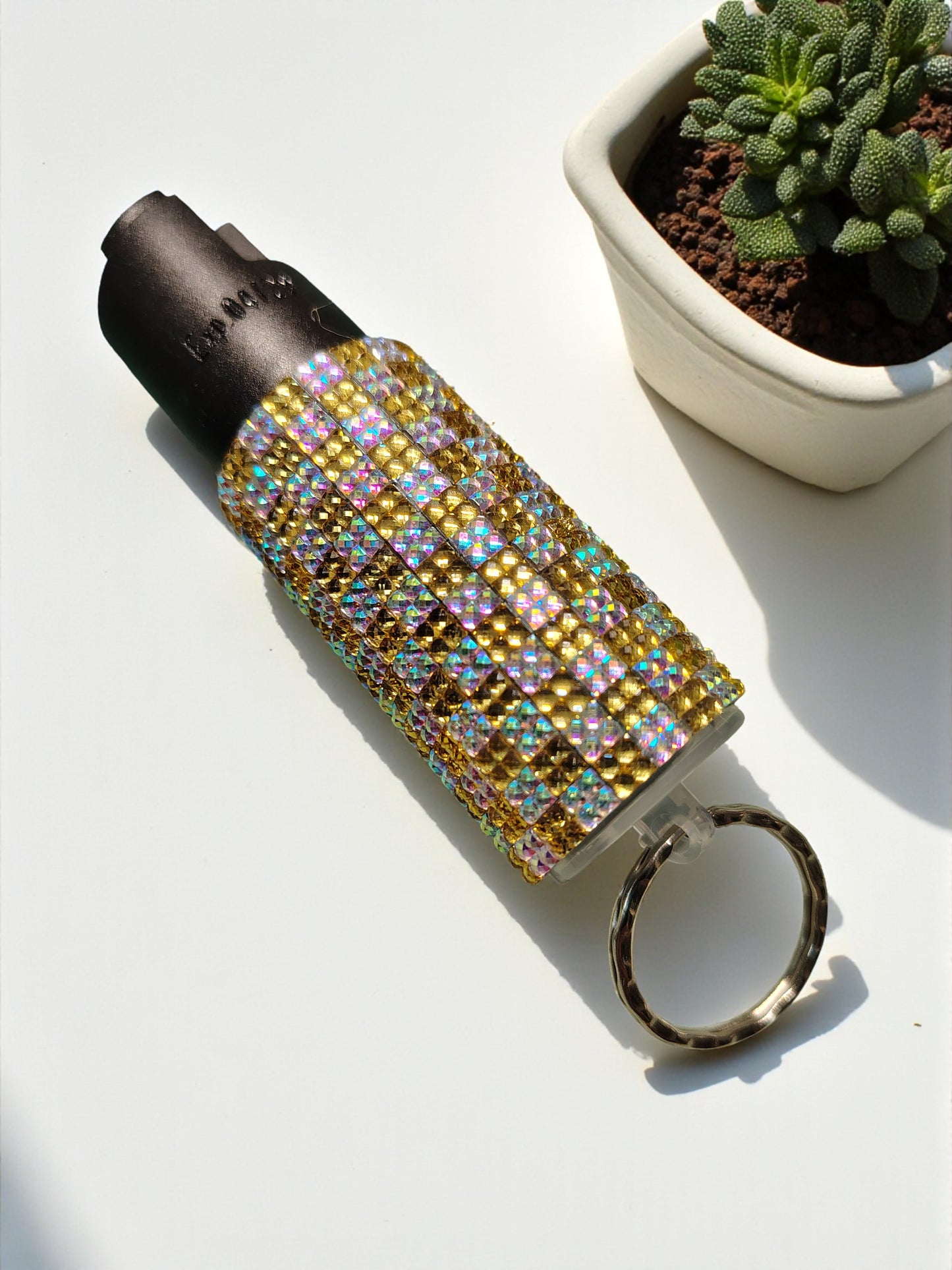 "NEW" PEPPER SPRAY - PLAID GLASS COLLECTION