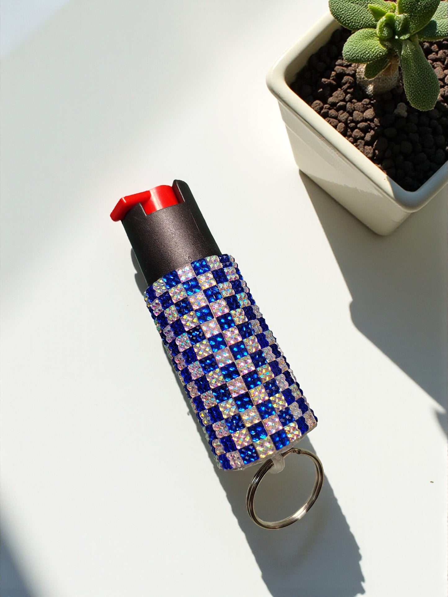 "NEW" PEPPER SPRAY - PLAID GLASS COLLECTION